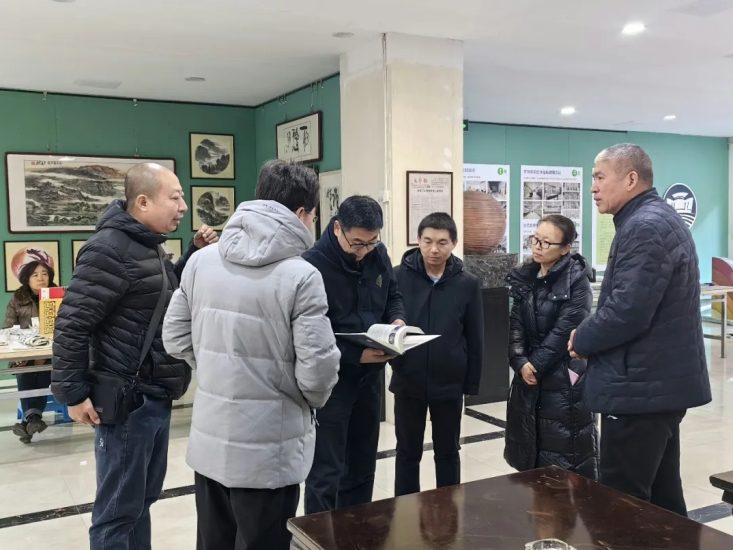 2024年12月4日，唐山学院艺术系领导老师莅临七步楼参观指导-七步楼