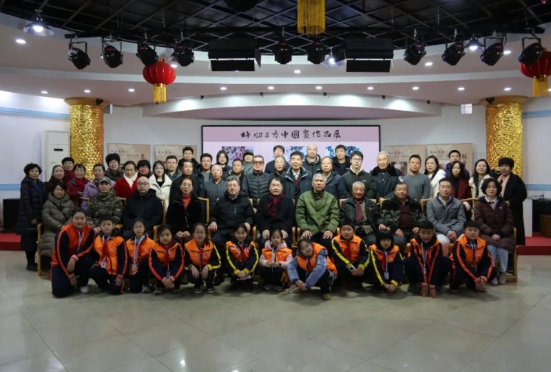 2025年1月19日，杵臼三友中国画作品展在七步楼举办-七步楼